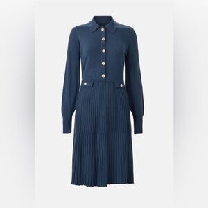 Aldo Martins Navy Blue Knit Dress